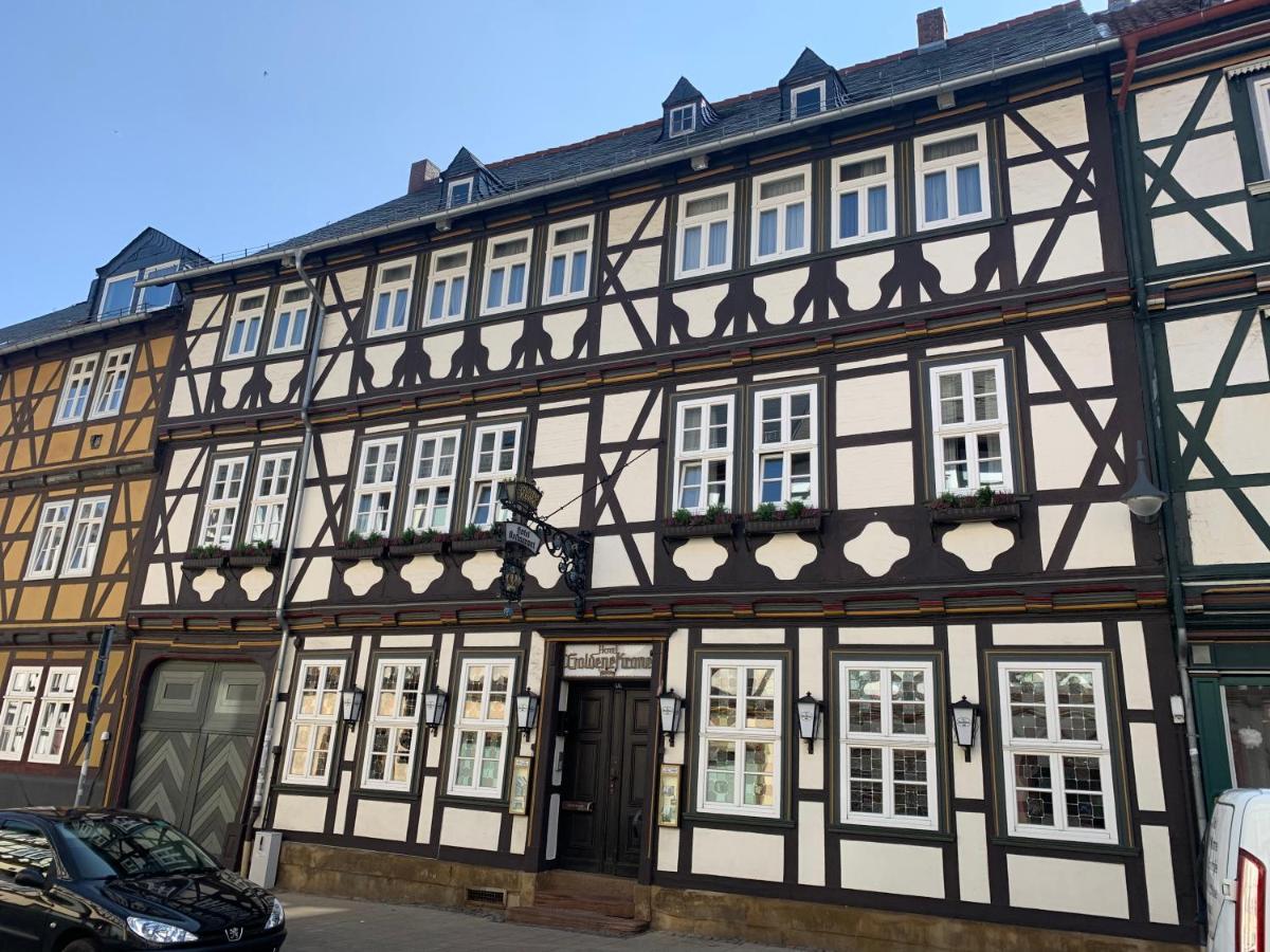 Hotel Goldene Krone Goslar Kültér fotó